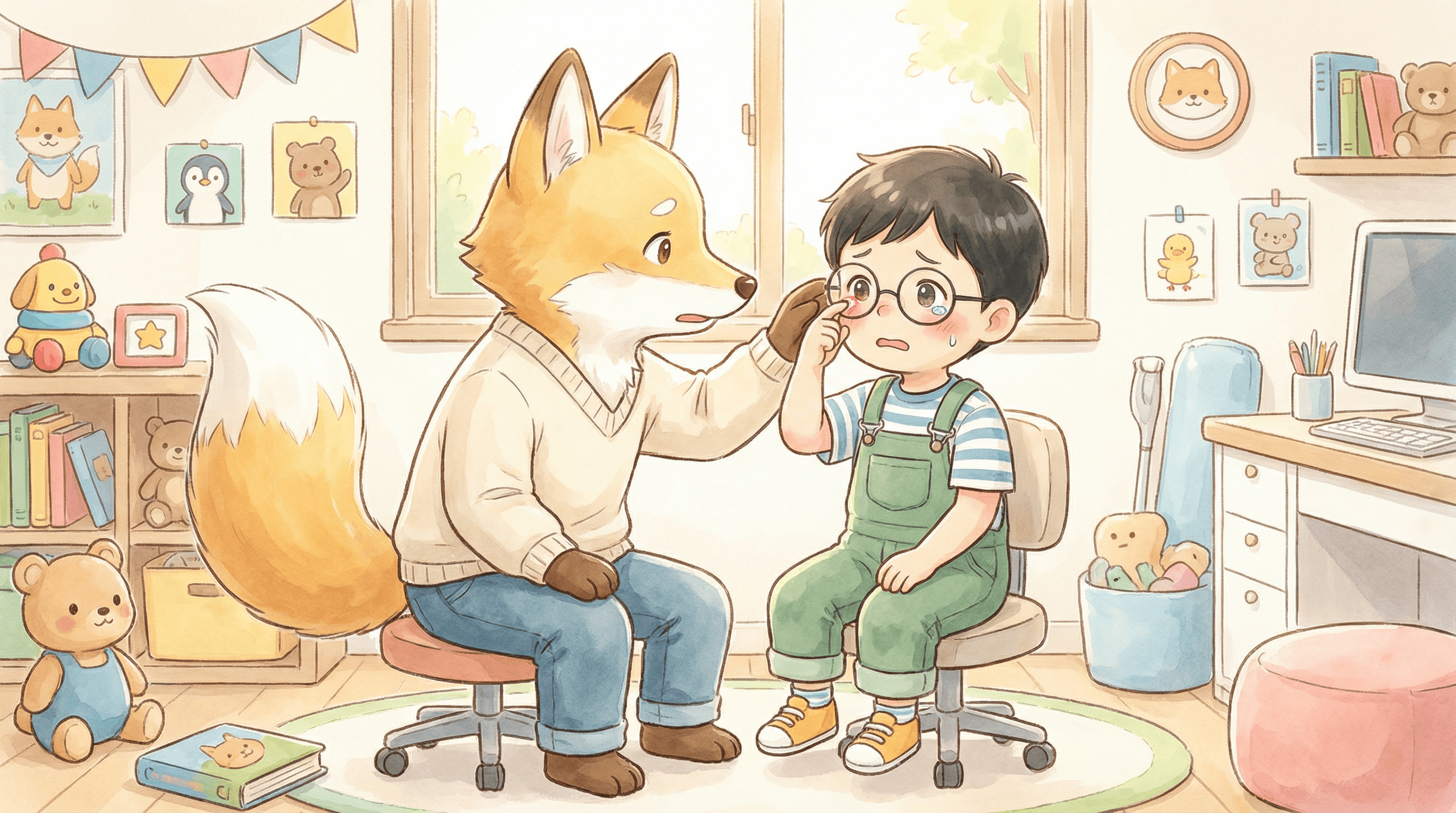 目が赤い・目やにが多い　子どもの結膜炎3タイプの見分け方