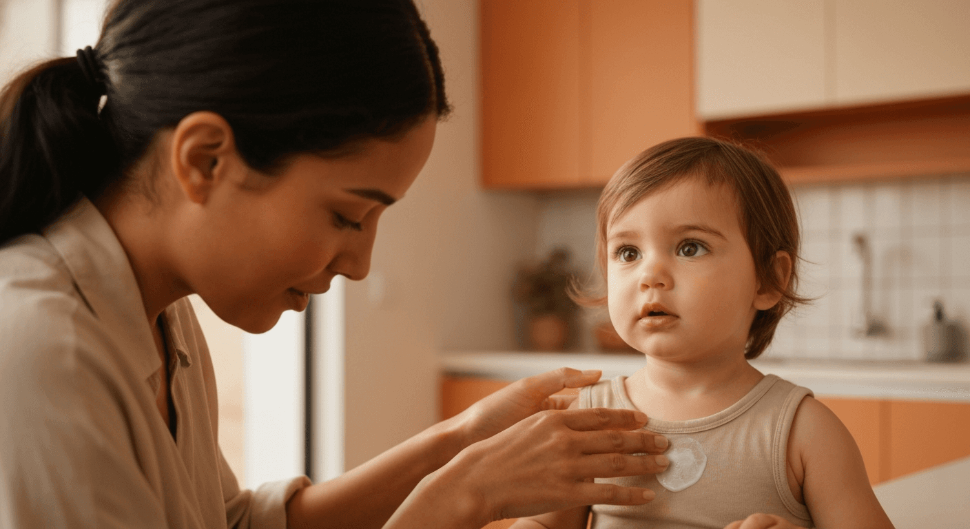 「カサカサ肌が気になります」　子どもの乾燥肌とスキンケア