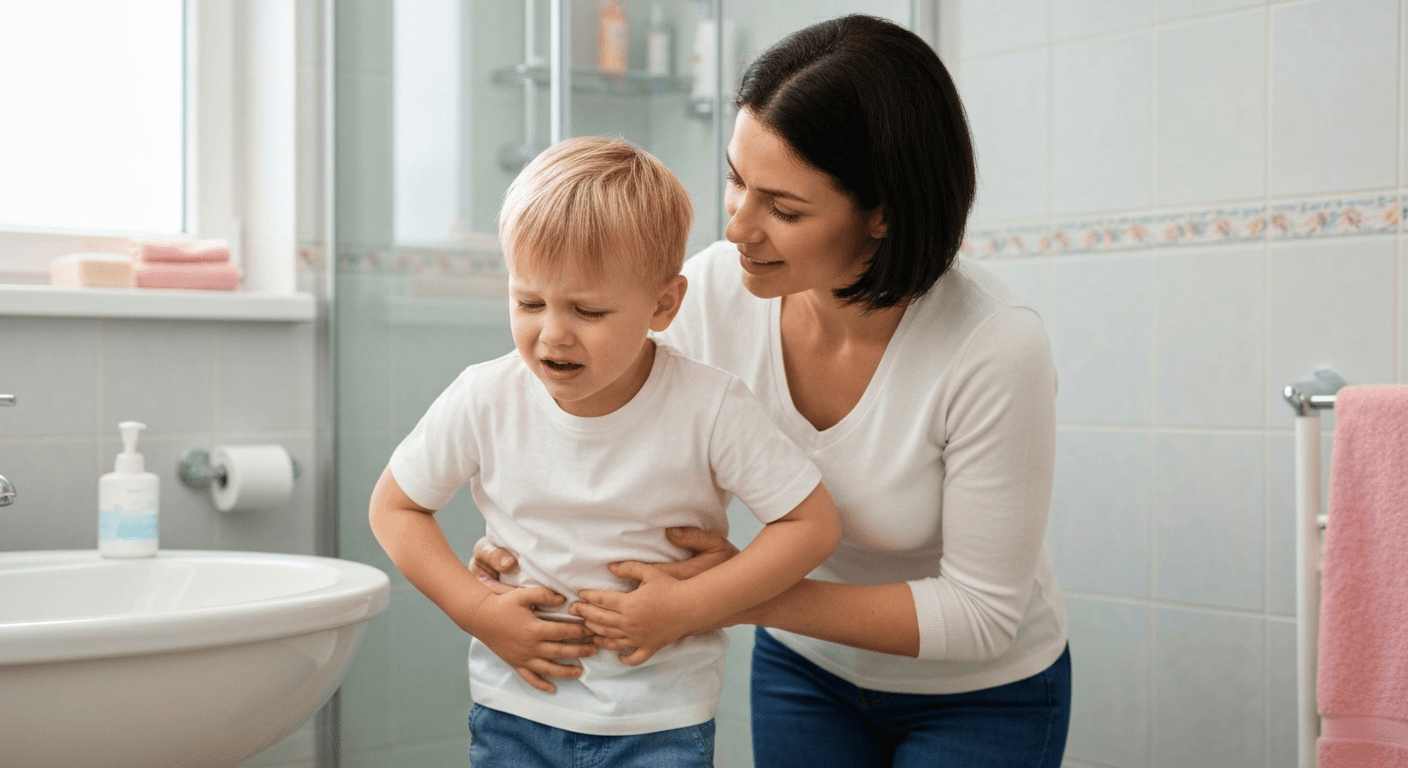 「お腹が痛くてトイレから出られない」　子どもの過敏性腸症候群（IBS）
