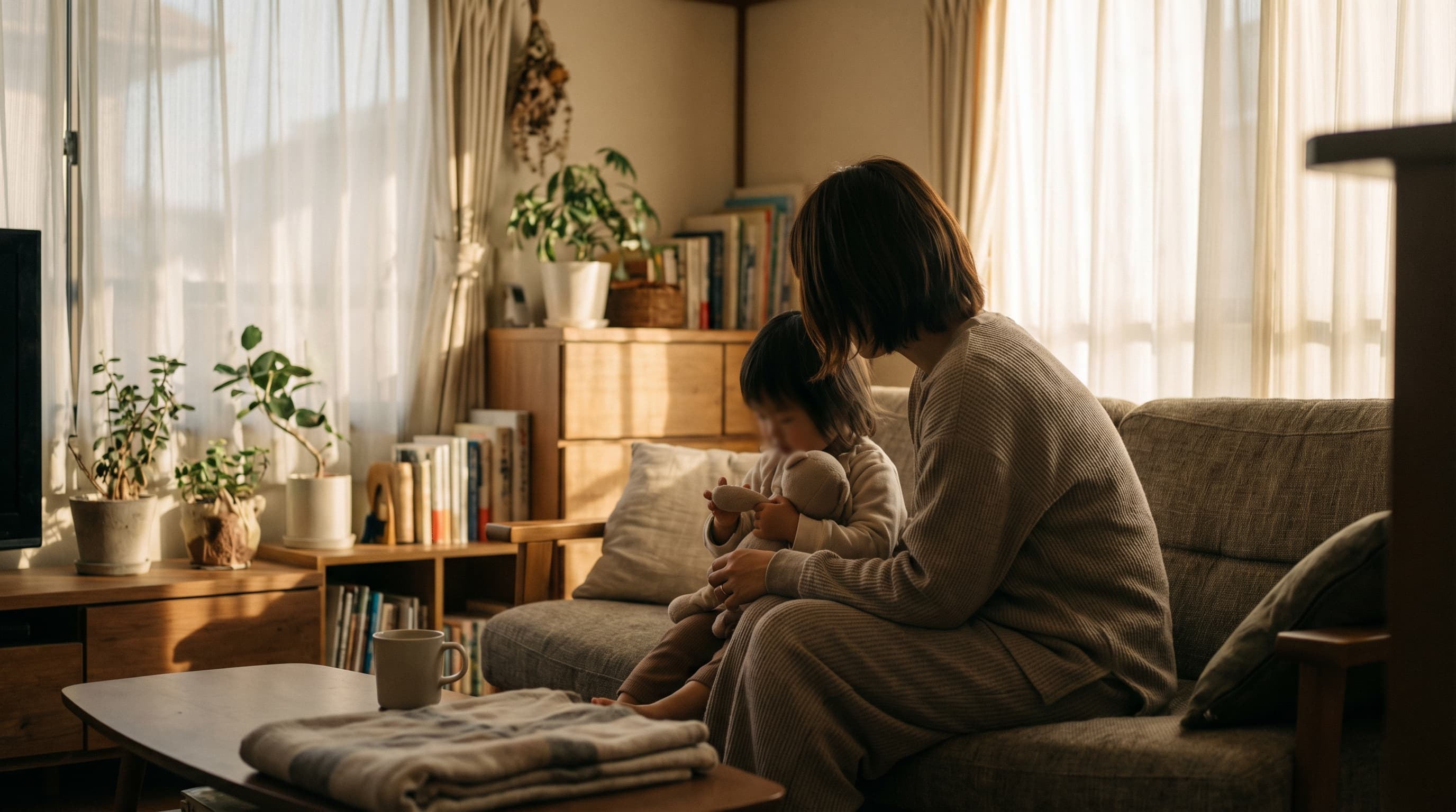 「自分の時間がない」：育児中の自己消失感