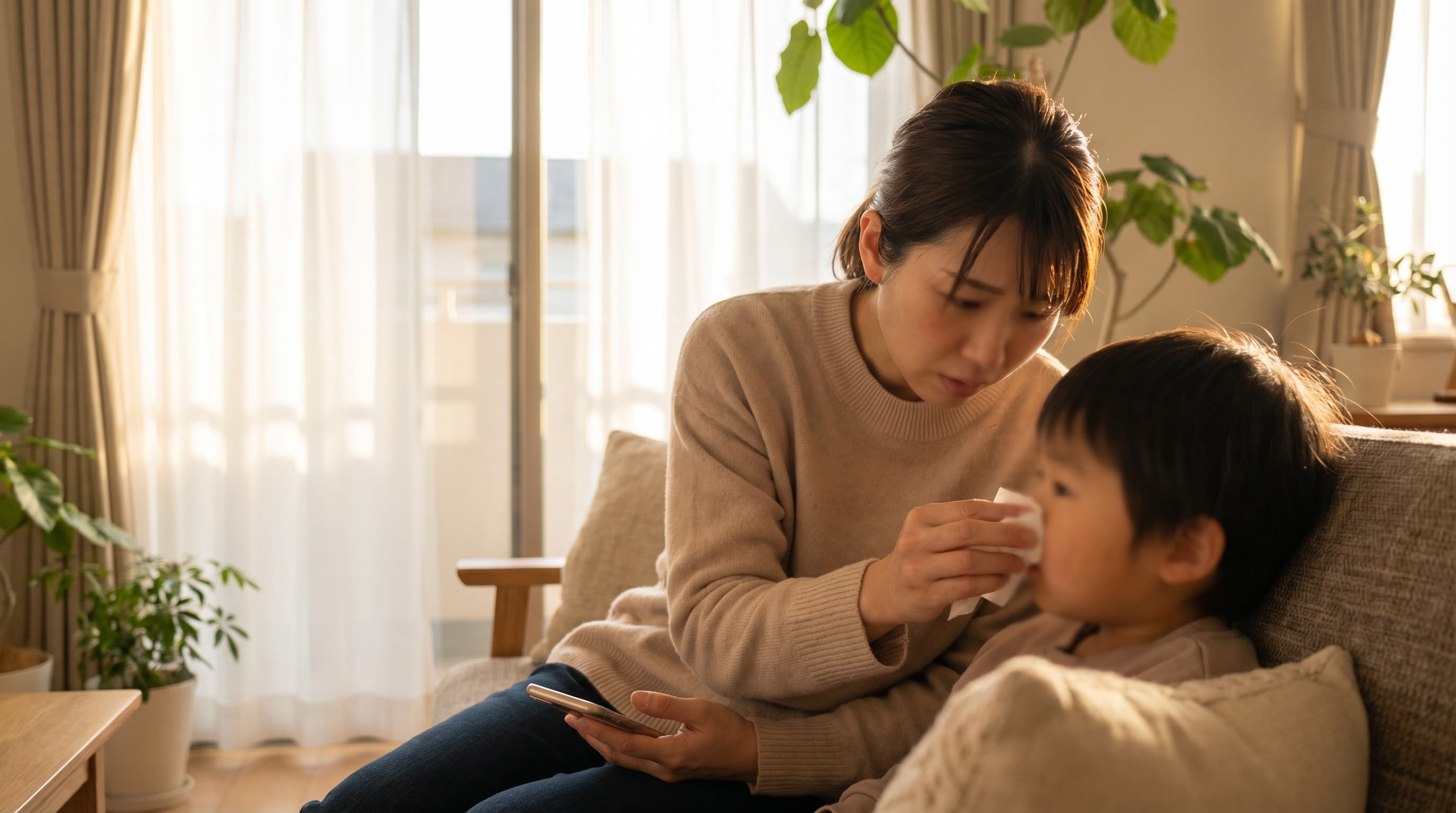 「鼻血が止まらない」　正しい止血法と受診の目安