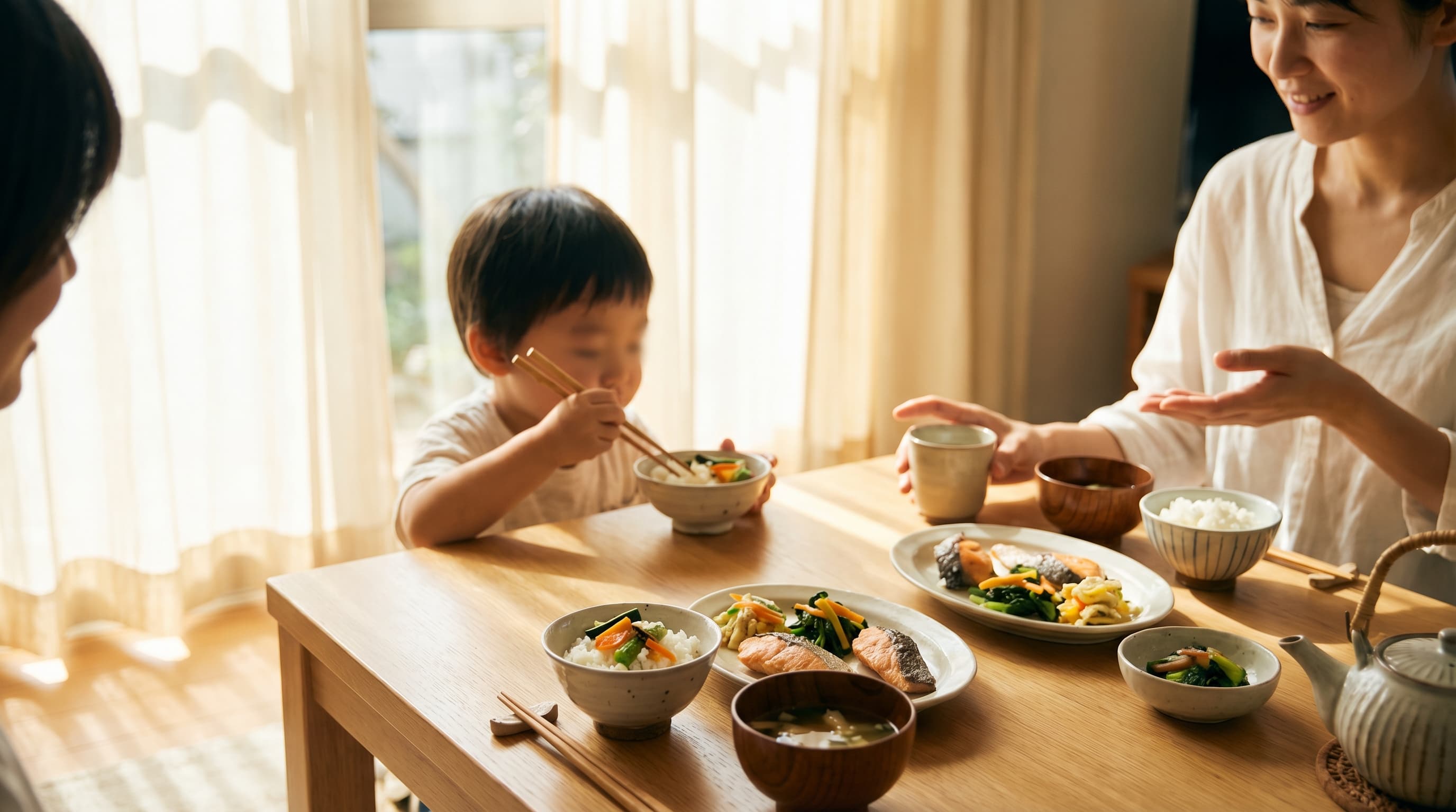「おかわりと食べ過ぎ」