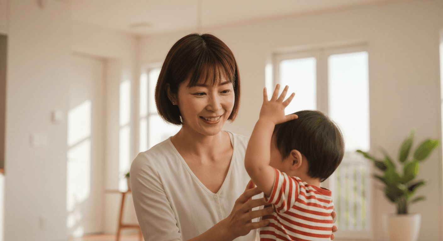 「逆さバイバイは発達障害？」　誤解されやすい赤ちゃんの仕草