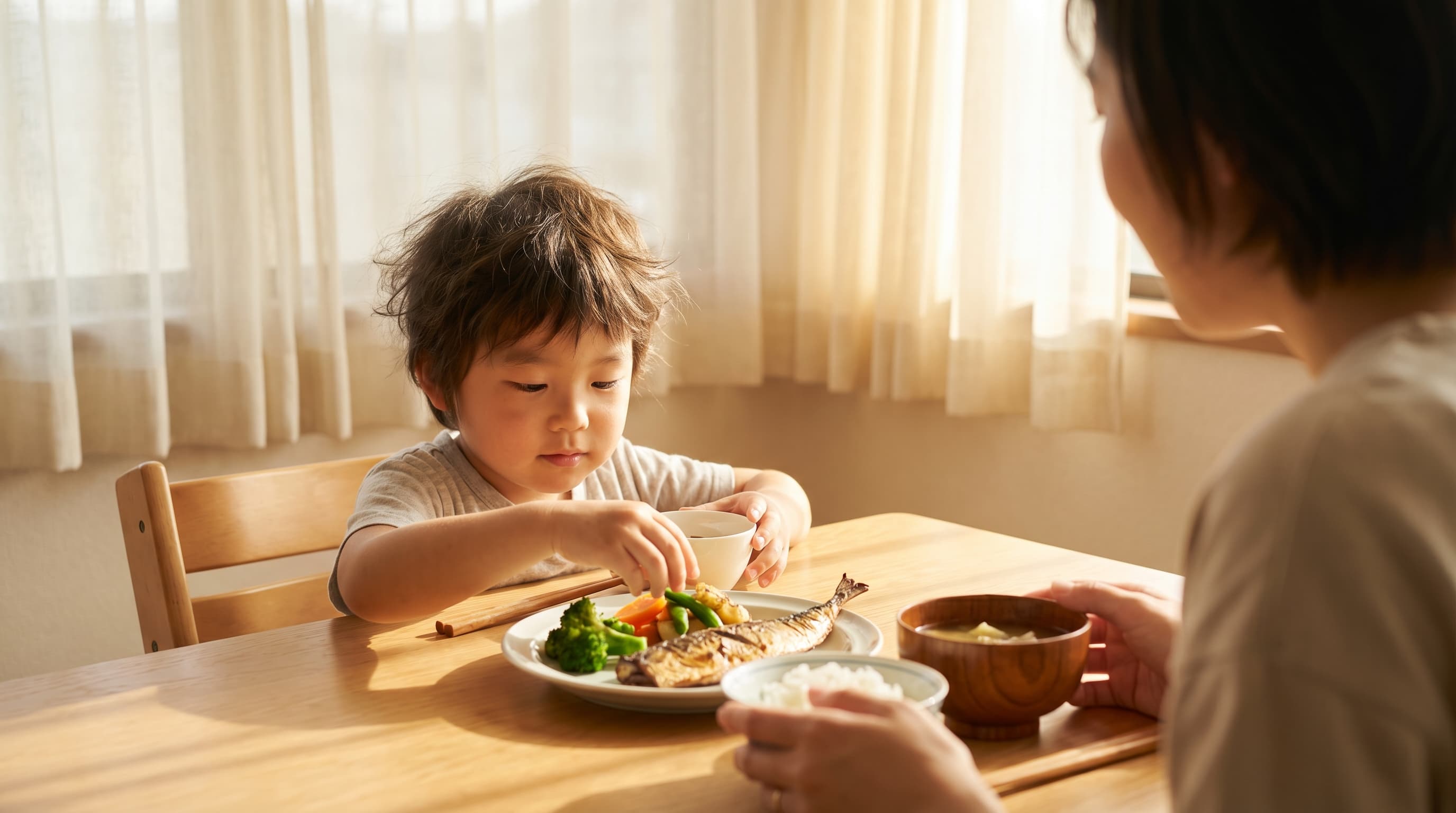 「白米しか食べない」