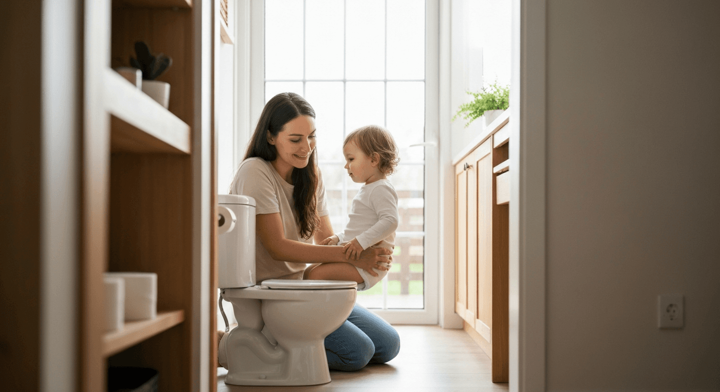 「トイトレ、いつ始めればいい？」　トイレトレーニング