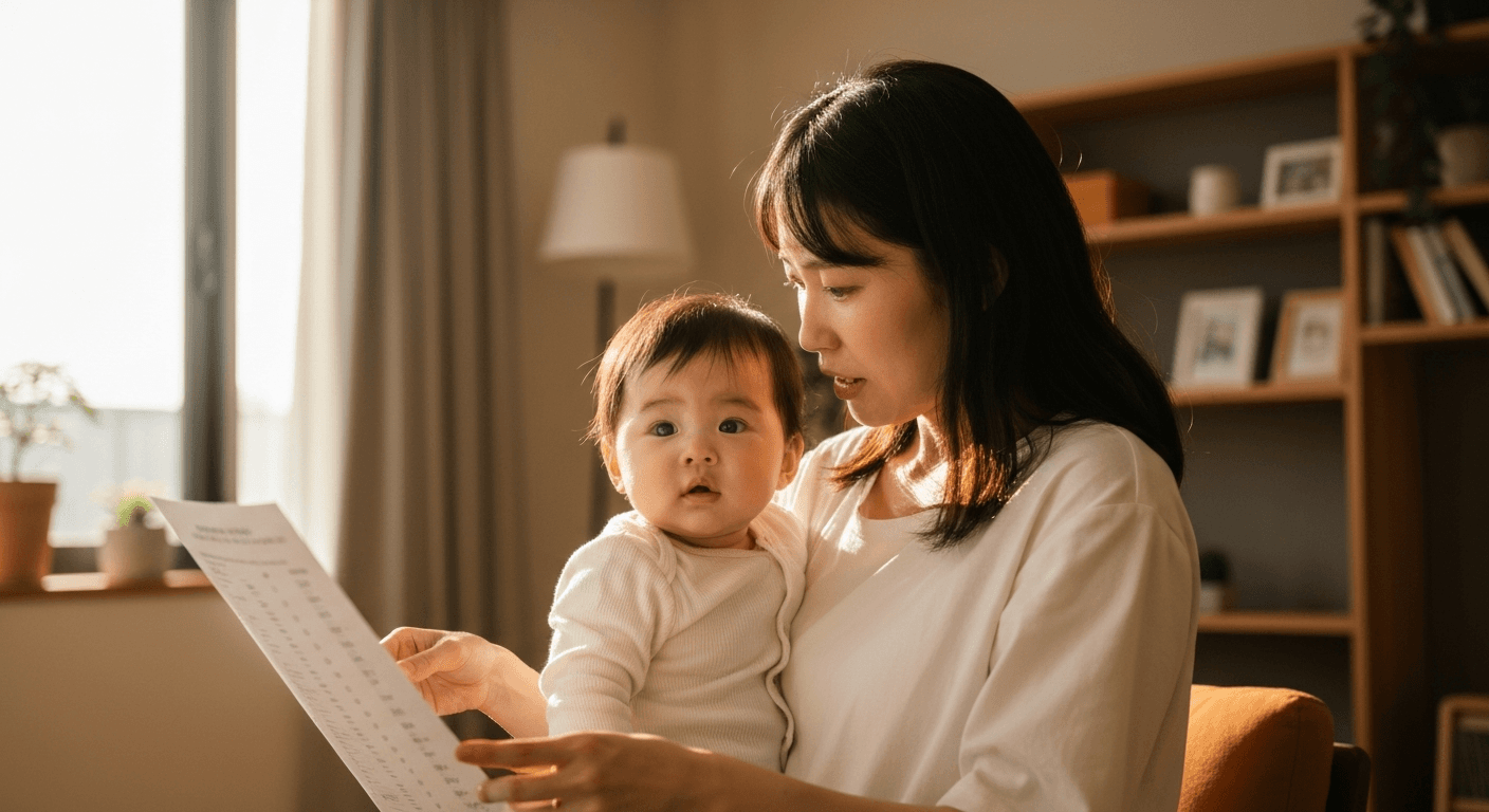 「体重が増えません……」　成長曲線の見方と母乳不足の判断